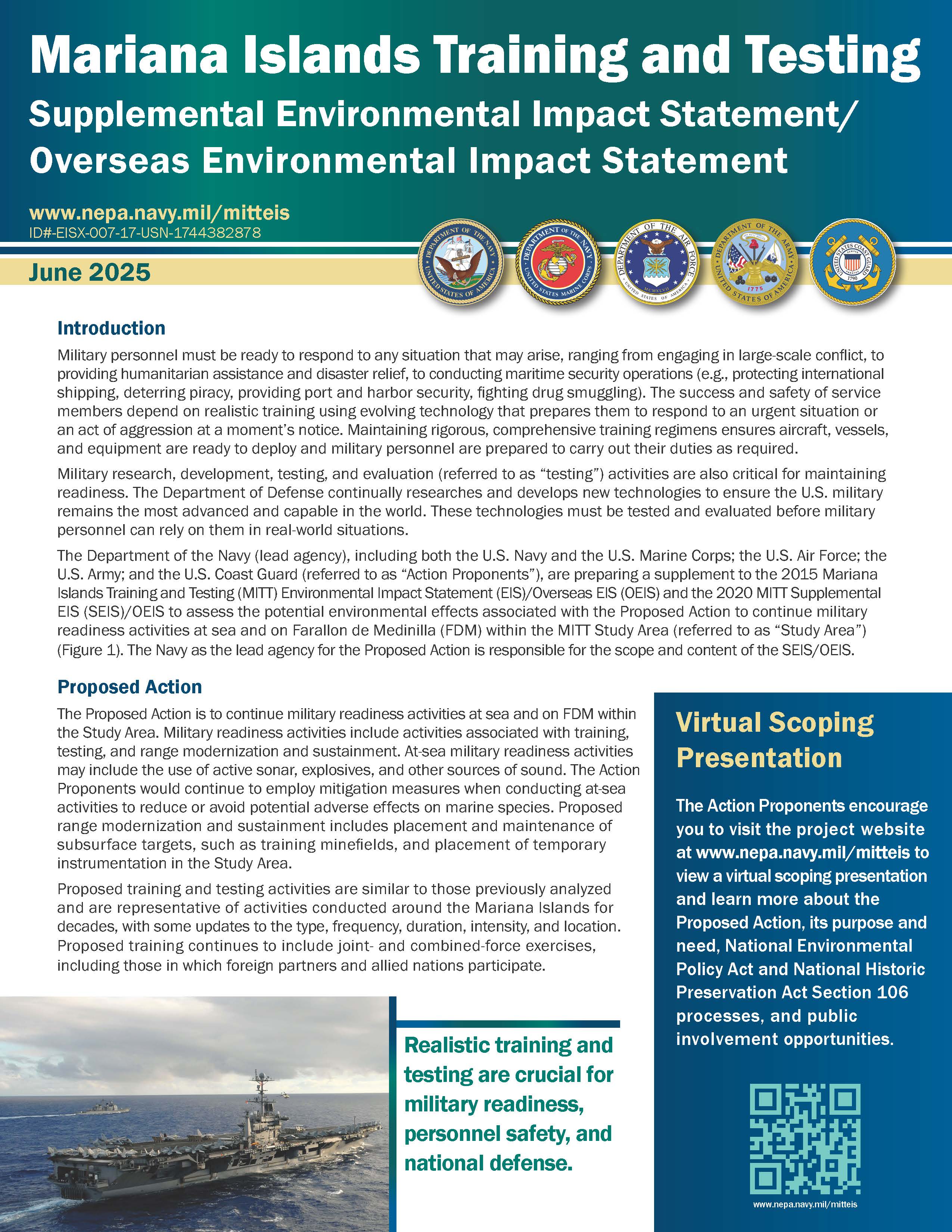 This is an image of the cover of the project overview fact sheet. 